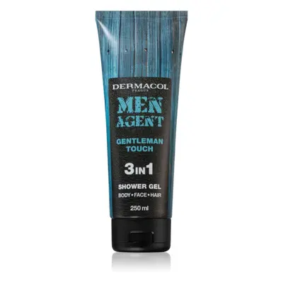 Dermacol Men Agent Gentleman Touch tusfürdő gél 3 az 1-ben 250 ml