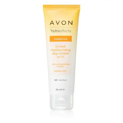 Avon Nutra Effects Radiance hidratáló krém tonizáló SPF 20 50 ml