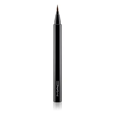 MAC Cosmetics Brushstroke 24 Hour Liner ultra-fekete szemhéjtus árnyalat Brushbrown 0.67 g