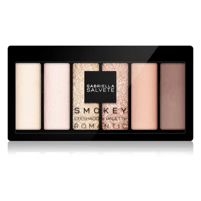 Gabriella Salvete Eyeshadow 6 Shades Palette szemhéjfesték paletta árnyalat 02 Romantic 12 g