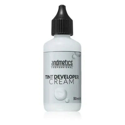 andmetics Professional Tint Developer Cream aktiváló krém emulzió 3% 10 vol. 50 ml