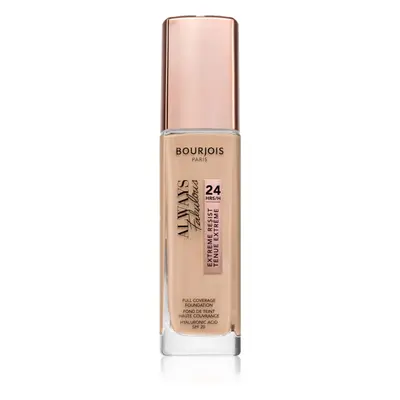 Bourjois Always Fabulous tartós alapozó SPF 20 árnyalat 125 Ivory 30 ml