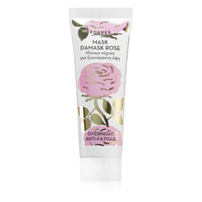 Korres Beauty Shots Damask Rose éjszakai arcmaszk fáradt bőrre 18 ml