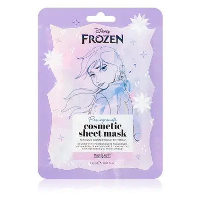 Mad Beauty Frozen Anna hidratáló és élénkítő arcmaszk 25 ml