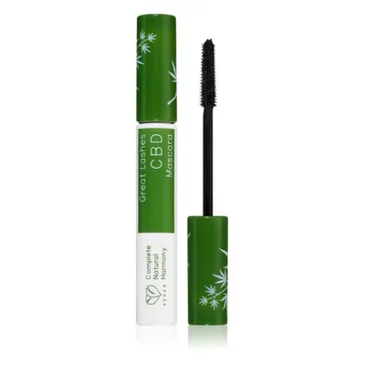 Dermacol Cannabis Great Lashes tápláló szempillaspirál kender olajjal 9 ml