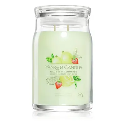 Yankee Candle Iced Berry Lemonade illatgyertya Signature 567 g