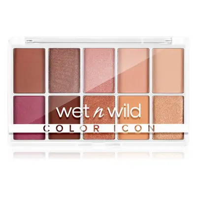 Wet n Wild Color Icon 10-Pan szemhéjfesték paletta árnyalat Heart & Sol 12 g