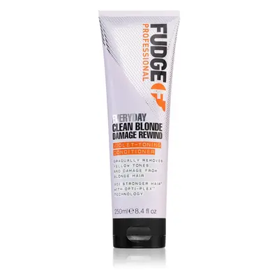 Fudge Everyday Clean Blonde Damage Rewind Conditioner Kondícionáló minennapi használatra a szőke