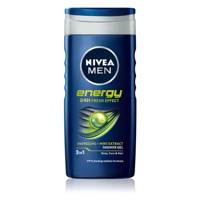 Nivea Men Energy tusfürdő gél uraknak 250 ml