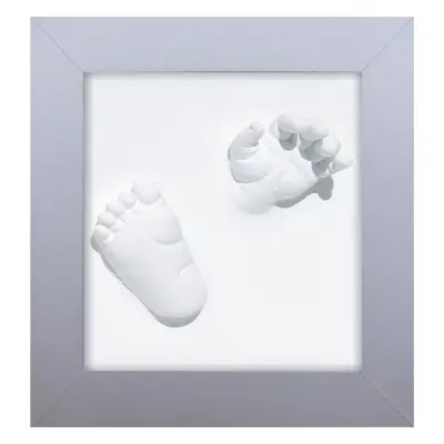 Happy Hands 3D DeLuxe baba kéz- és láblenyomat-készítő szett White 23x23 cm