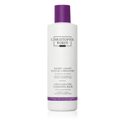 Christophe Robin Luscious Curl Cleansing Balm with Kokum Butter tisztító balzsam a hullámos és g