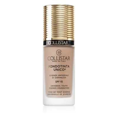 Collistar Unico Foundation fiatalító make-up SPF 15 árnyalat 4R Nude Rosé 30 ml