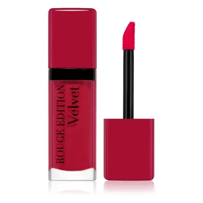 Bourjois Rouge Edition Velvet folyékony rúzs matt hatással árnyalat 05 OLé Flamingo! 7.7 ml