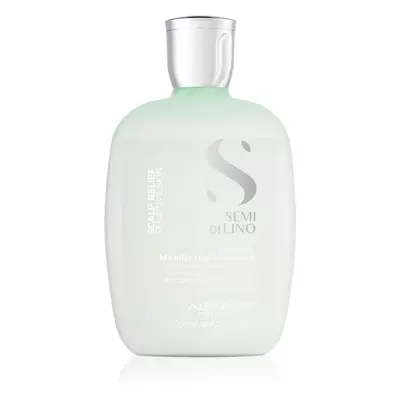 Alfaparf Milano Semi Di Lino Scalp Relief nyugtató sampon érzékeny fejbőrre 250 ml