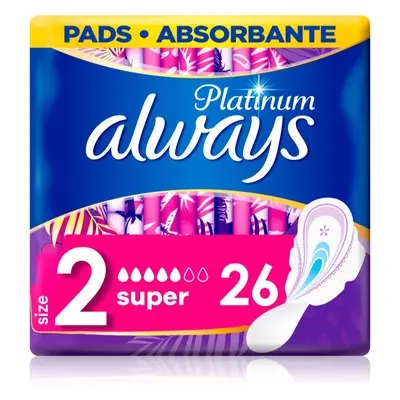 Always Platinum Super Size 2 egészségügyi betétek 26 db