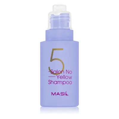 MASIL 5 Salon No Yellow lila sampon semlegesíti a sárgás tónusokat 50 ml