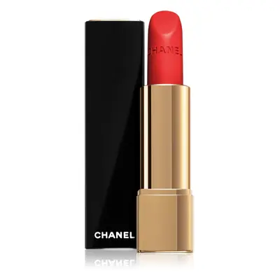 Chanel Rouge Allure Velvet bársonyos rúzs matt hatással árnyalat 57 Rouge Feu 3,5 g