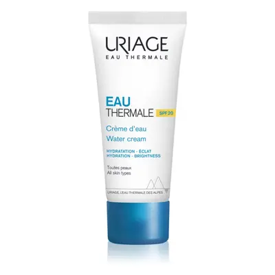 Uriage Eau Thermale Water Cream SPF 20 könnyű hidratáló krém SPF 20 40 ml