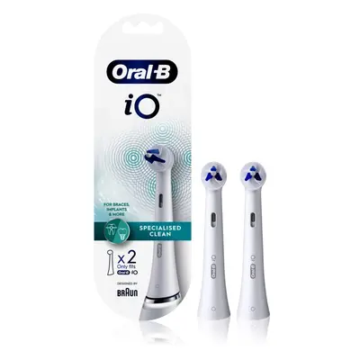 Oral B iO Specialised Clean tartalék kefék fogszabályzó tisztításához 2 db