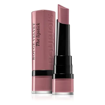 Bourjois Rouge Velvet The Lipstick mattító rúzs árnyalat 18 Mauve Martre 2,4 g