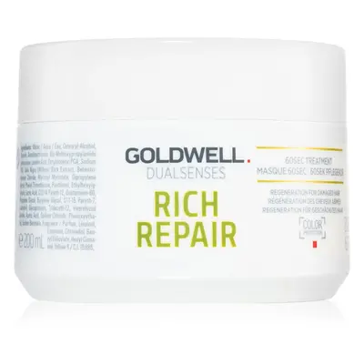 Goldwell Dualsenses Rich Repair maszk száraz és sérült hajra 200 ml