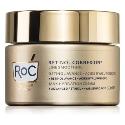 RoC Retinol Correxion Line Smoothing hidratáló krém hialuronsavval 50 ml