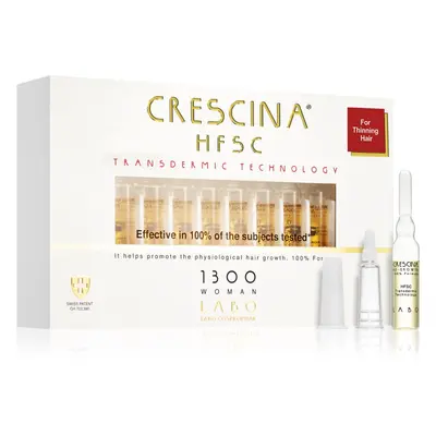 Crescina Transdermic 1300 Re-Growth hajnövekedést serkentő ápolás hölgyeknek 20x3,5 ml