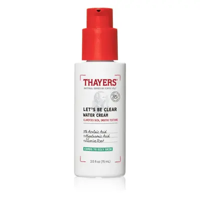 Thayers Let’s Be Clear Water Cream hidratáló arckrém 75 ml