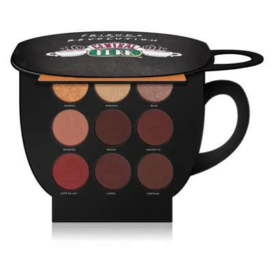 Makeup Revolution X Friends Grab A Cup paletta arcra árnyalat Dark to Deep 25 g