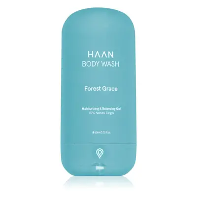 HAAN Body Wash Forest Grace energetizáló tusfürdő gél aloe verával 60 ml