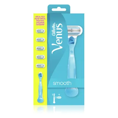 Gillette Venus Smooth borotva + tartalék pengék 5 db 1 db