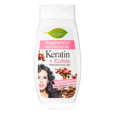 Bione Cosmetics Keratin + Kofein regeneráló kondicionáló hajra 260 ml