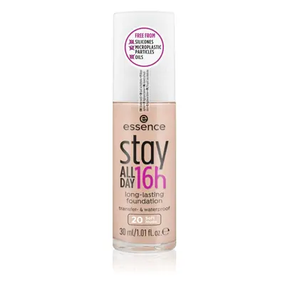 Essence Stay ALL DAY 16h vízálló make-up árnyalat 20 Soft Nude 30 ml