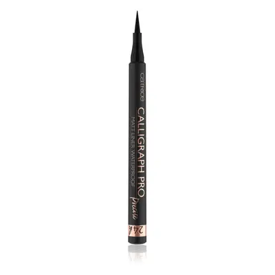 Catrice Calligraph Pro Precise 24h Matt Vízálló szemceruza árnyalat 010 Intense Black Waterproof