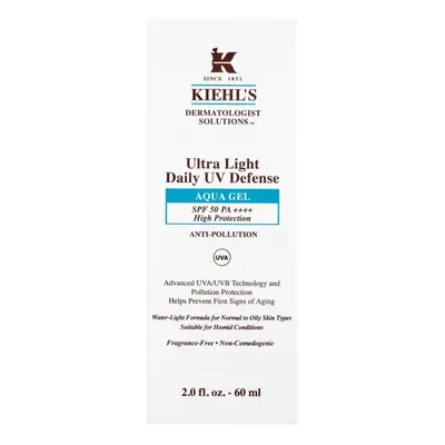 Kiehl's Dermatologist Solutions Ultra Light Daily UV Defense Aqua Gel SPF 50 PA++++ ultrakönnyű 