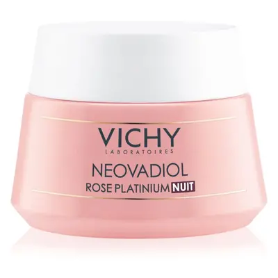 Vichy Neovadiol Rose Platinium Világosító és helyreállító éjszakai krém érett bőrre 50 ml