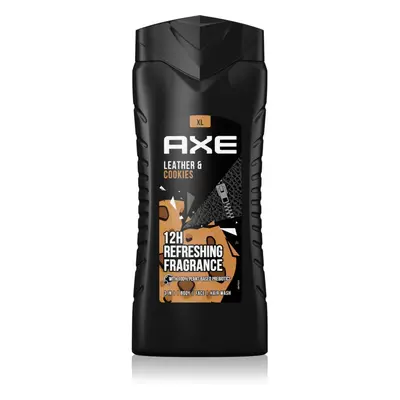 Axe Collision Leather + Cookies tusfürdő gél uraknak 400 ml