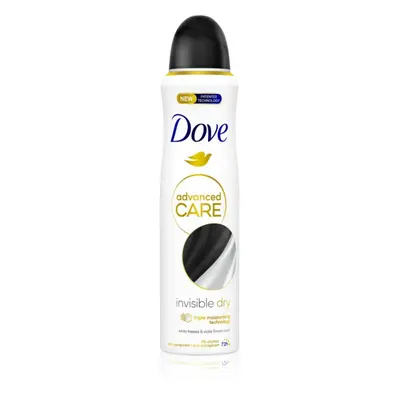 Dove Advanced Care Antiperspirant izzadásgátló spray 72 óra Invisible Dry 150 ml