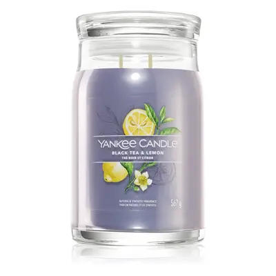 Yankee Candle Black Tea & Lemon illatgyertya 567 g