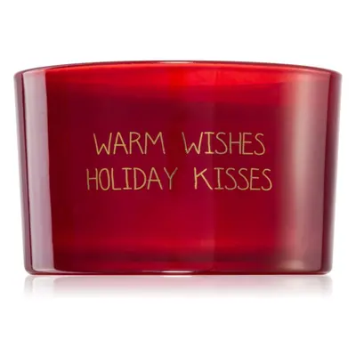 My Flame Winter Wood Warm Wishes Holiday Kisses illatgyertya 13x9 g