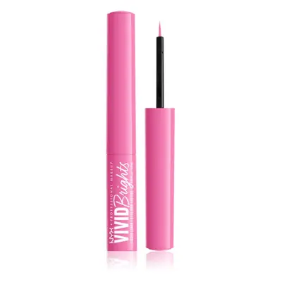 NYX Professional Makeup Vivid Brights szemhéjtus árnyalat 08 Don't Pink Twice 2 ml