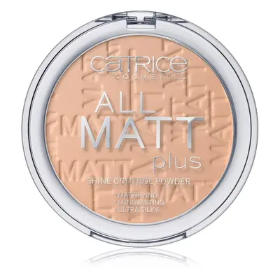 Catrice All Matt Plus mattító púder árnyalat 025 Sand Beige 10 g