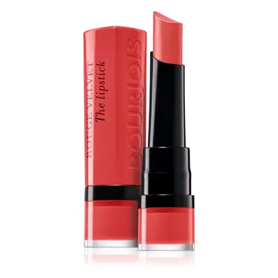 Bourjois Rouge Velvet The Lipstick mattító rúzs árnyalat 08 Rubi’s Cute 2,4 g