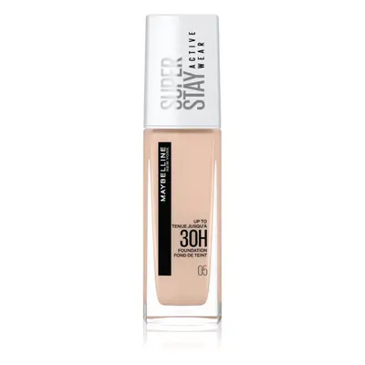 MAYBELLINE NEW YORK SuperStay Active Wear tartós alapozó a teljes fedésre árnyalat 05 Light Beig