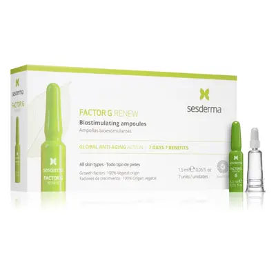 Sesderma Factor G Renew revitalizáló szérum a bőr fiatalításáért 7x1,5 ml