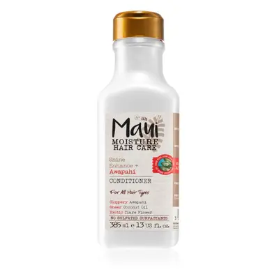 Maui Moisture Shine Amplifying + Awapuhi kondicionáló a fénylő és selymes hajért 385 ml