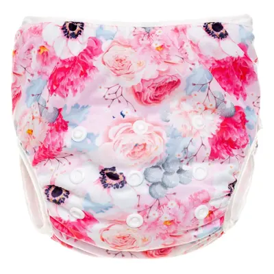 T-TOMI Diaper Swimwear Flowers mosható úszópelenkák 5 - 15 kg 1 db