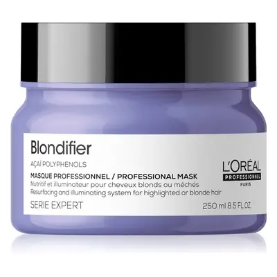 L’Oréal Professionnel Serie Expert Blondifier regeneráló és helyreállító maszk a szőke és melíro