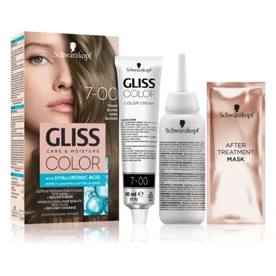 Schwarzkopf Gliss Color tartós hajfesték árnyalat 7-00 Dark Blonde