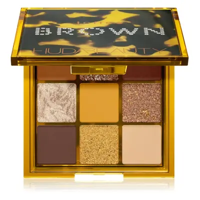 Huda Beauty Brown Obsessions szemhéjfesték paletta árnyalat Toffee 7,5 g